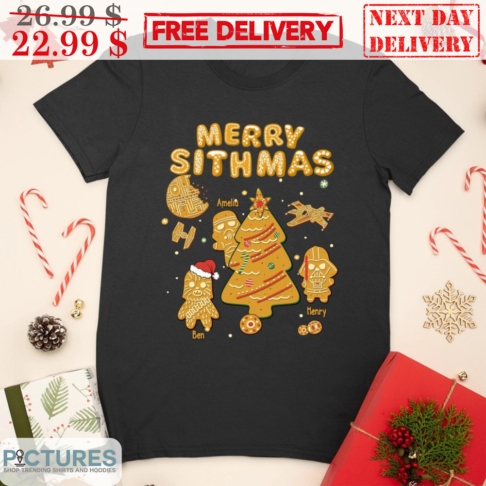 Merry Sithmas Gingerbread Merry Christmas Shirt
