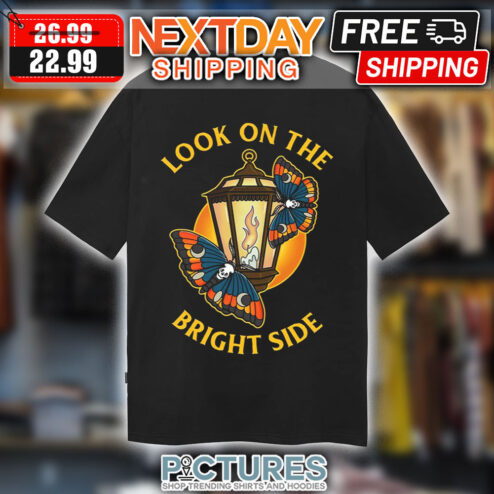 Look On The Bright Side Lamp Butterfly Shirt