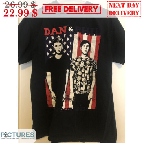 Dan And Fill American Flag Vintage Shirt