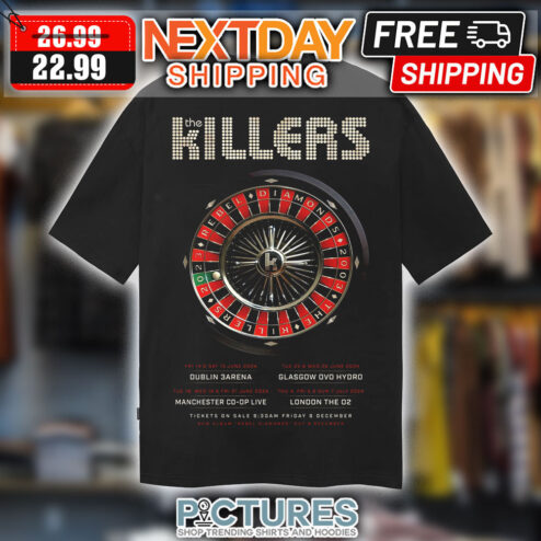 The Killers 2023 Rebel Diamonds 2003 Shirt