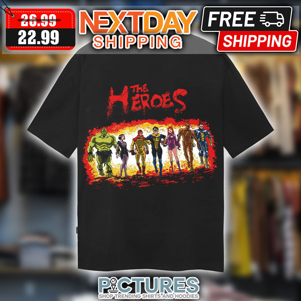 Invincible The Heroes Team Shirt