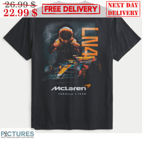 LN4 Mclaren Formula 1 Team Signature Shirt