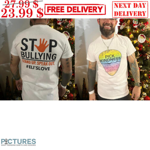 Pick Kindness Stop Bullying Stand Up Speak Out Shirt