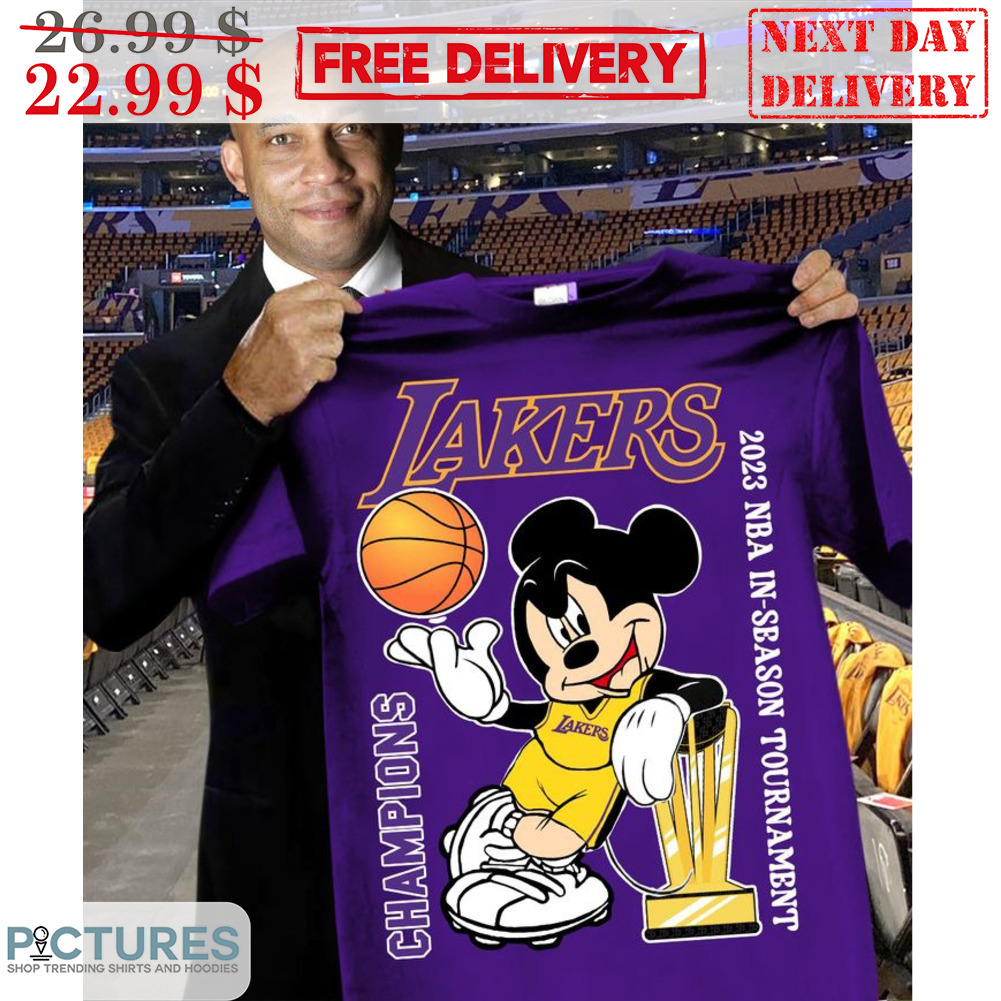 Lakers best sale mickey shirt