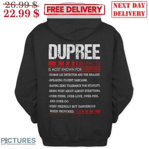 Dupree Facts Is Most Known For Human Lie Detector And The Realiest Shirt