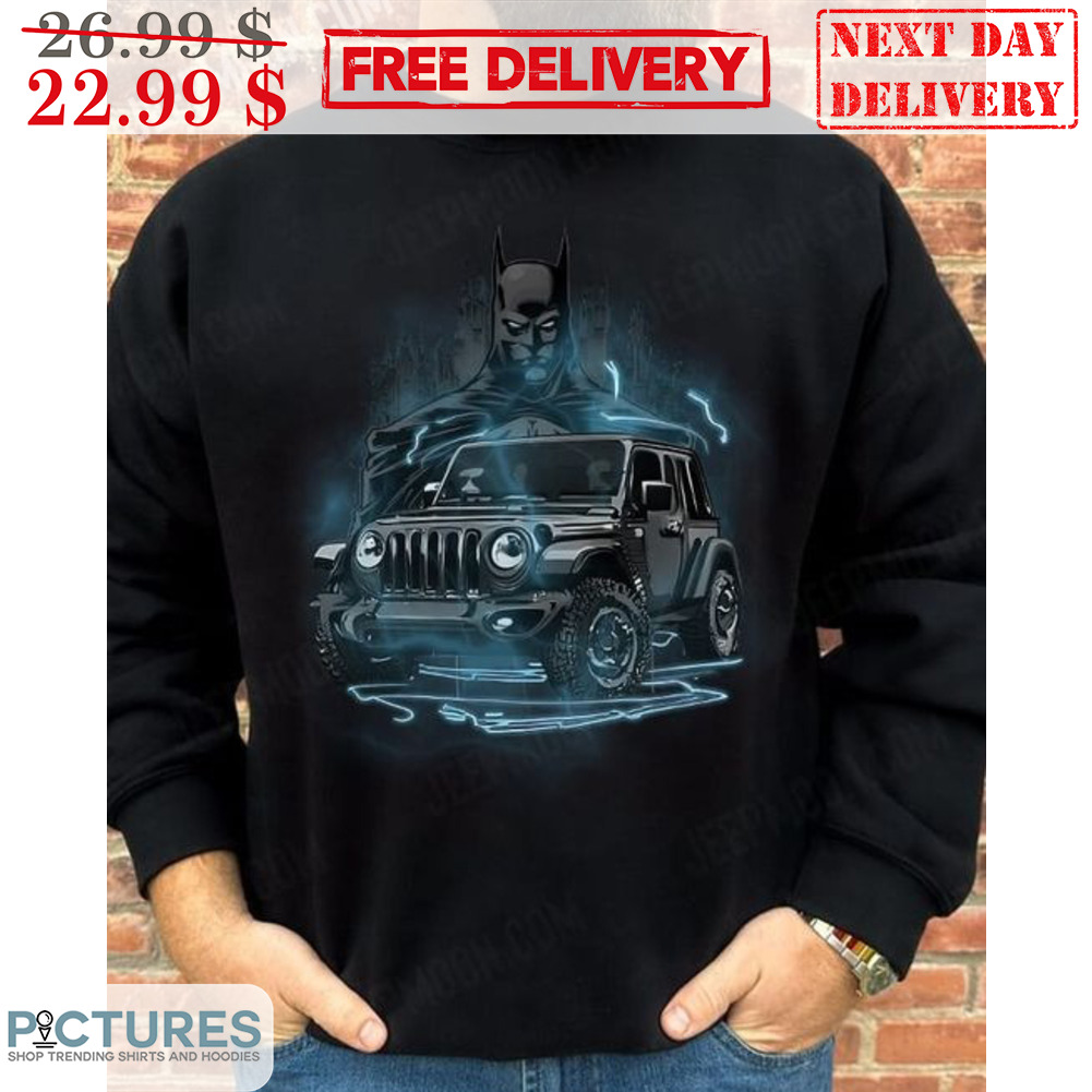 Bat Man Truck Night Lightning Shirt