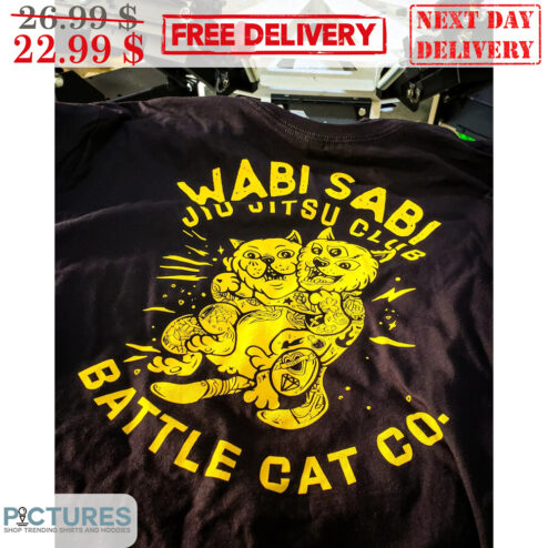 Wabi Sabi Jiu Jitsu Club Battle Cat Co Shirt