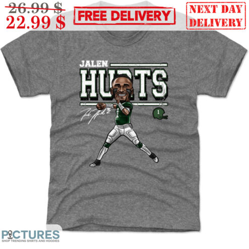 Jalen Hurts Cartoon Philadelphia Eagles Vintage Shirt