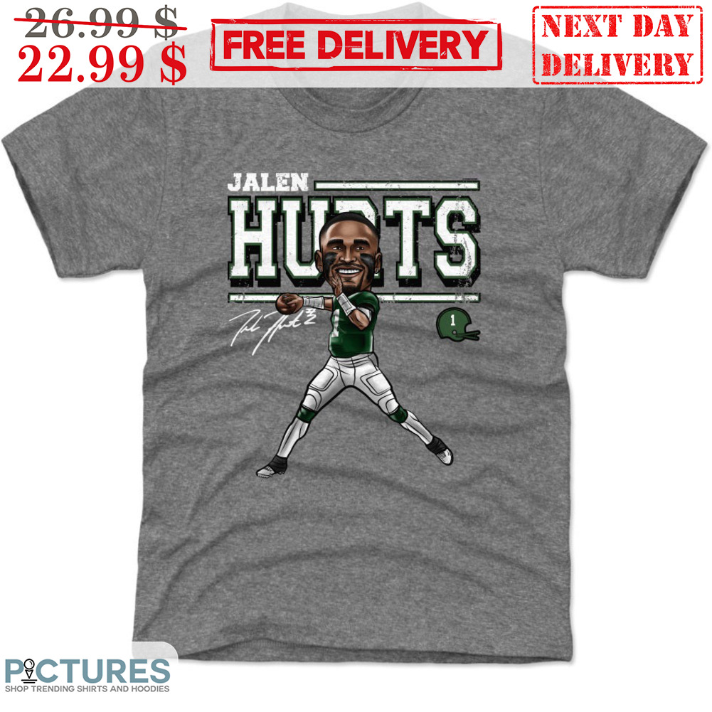 Jalen Hurts Cartoon Philadelphia Eagles Vintage Shirt