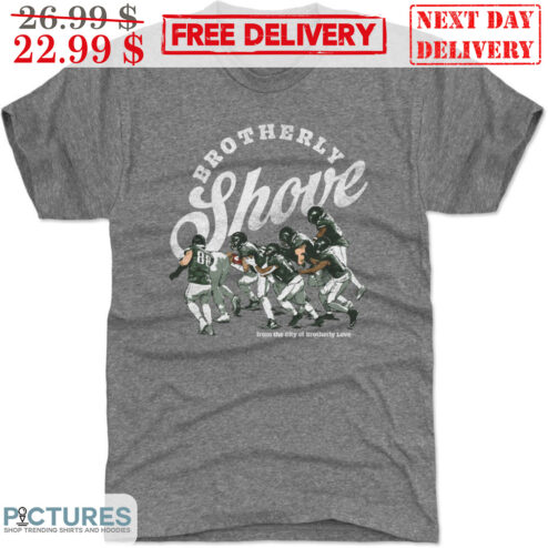 Jalen Hurts Philadelphia Brotherly Shove From The City Of Brotherly Love Shirt