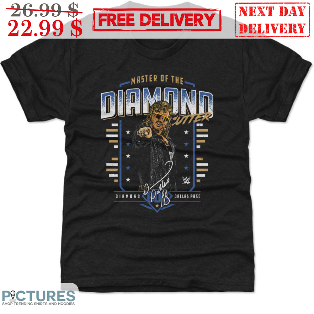 Master Of The Diamond Cutter Diamond Dallas Page Signature Wrestling Shirt
