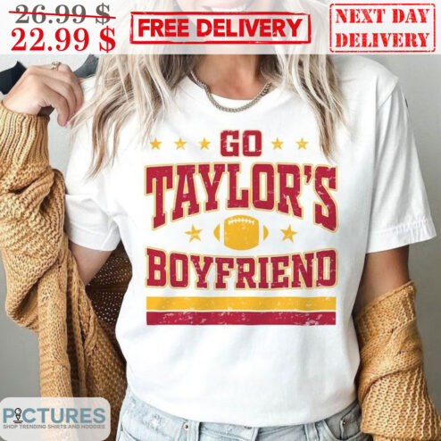 Go Taylor's Boyfriend Kansas City Chiefs Vintage Shirt