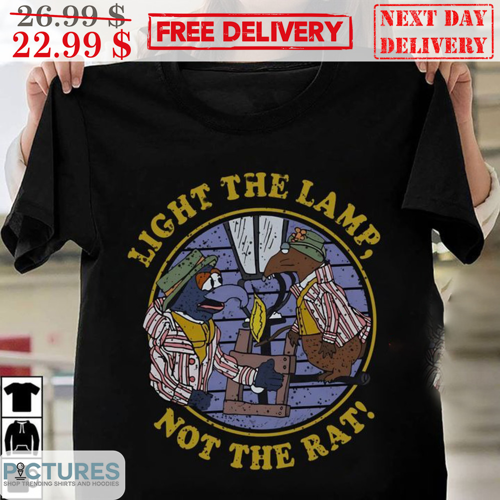 Light The Lamp Not The Rat Retro Vintage Shirt