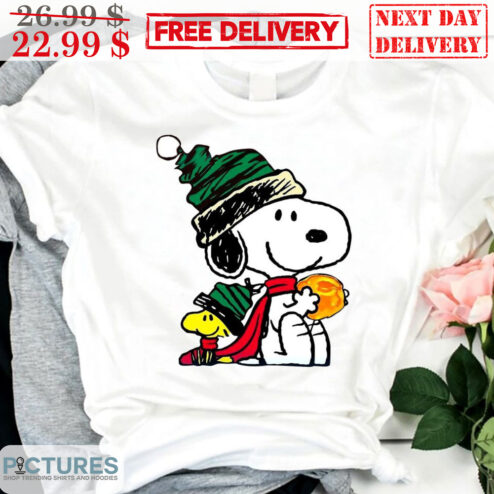 Snoopy Woodstock Love Winter Cute Shirt