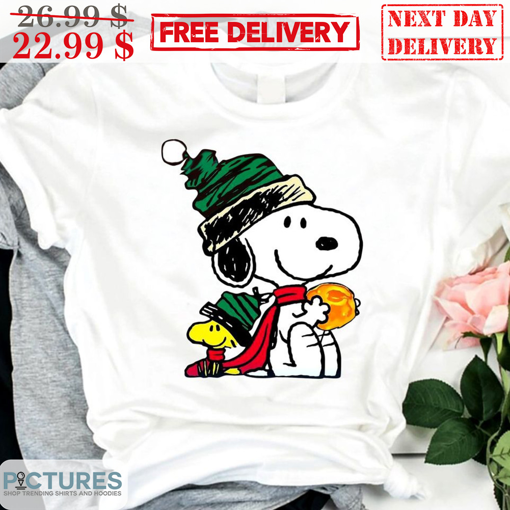 Snoopy Woodstock Love Winter Cute Shirt