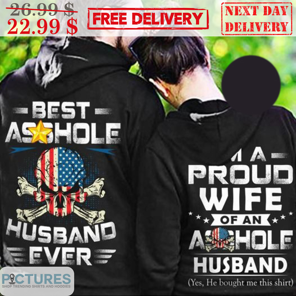 Skull Best Asshole Husband Ever Vintage Shirt