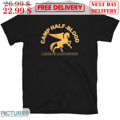 Percy Jackson Unicorn Camp Half-Blood Long Island Sound Shirt