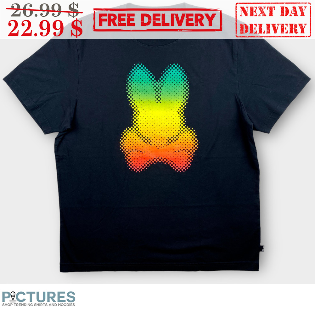 Psycho Bunny Colorful Graphic Shirt