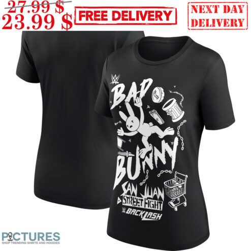 Bad Bunny San Juan Street Fight Blacklash Shirt