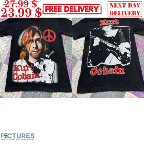 Kurt Cobain Hippie Nirvana Band Vintage Shirt