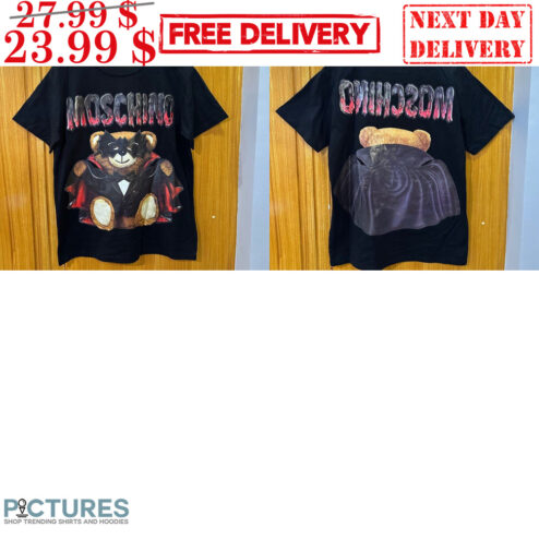 Teddy Dracula Moschino Halloween Shirt