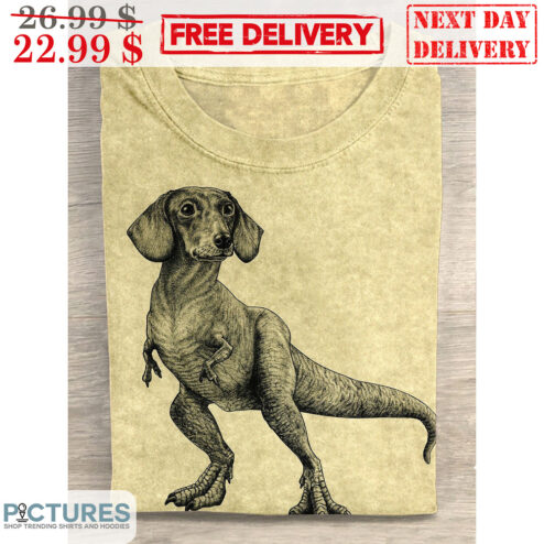 Dog Dinosaur Fun Cute Shirt