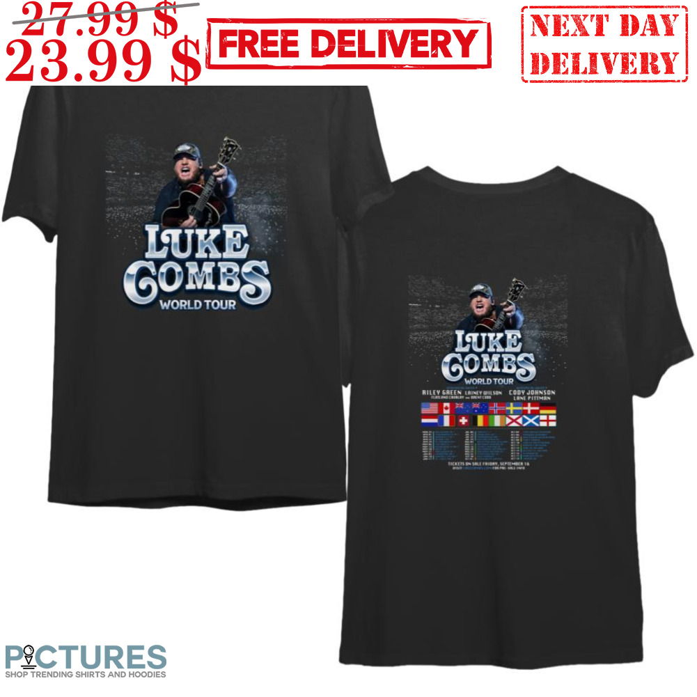 Luke Combs World Tour Country Music Albums Shirt