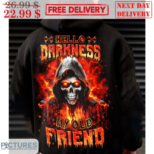 Death Hello Darkness My Old Friend Shirt