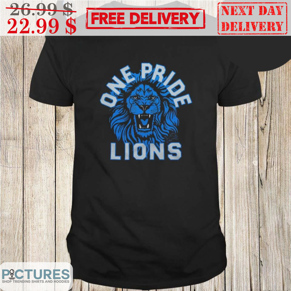 Detroit Lions One Pride Lions Shirt