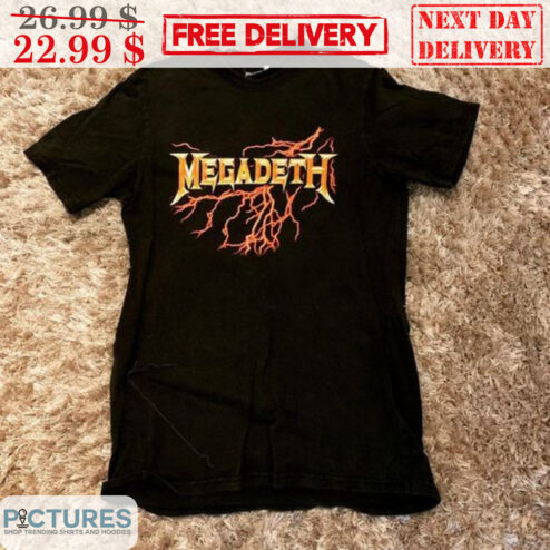 Megadeath Lightning Shirt