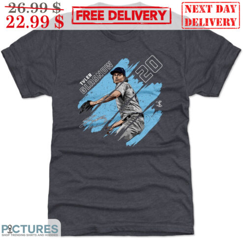 Tyler Glasnow 20 Los Angeles Dodgers Signature Shirt