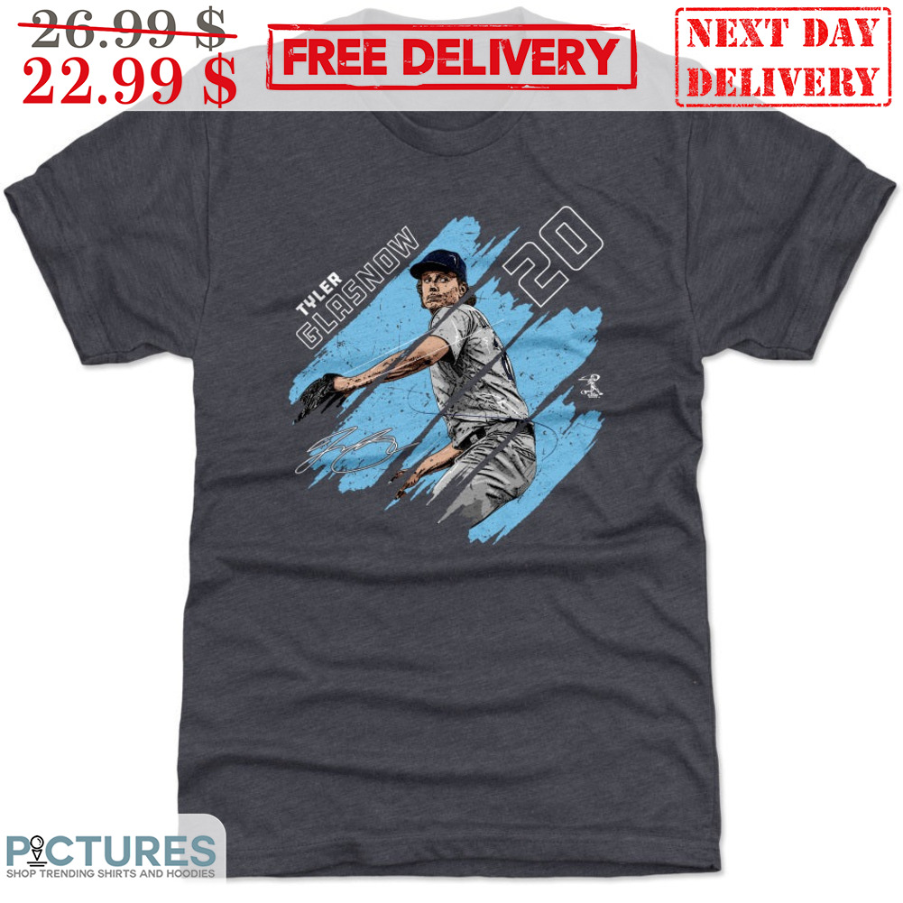 Tyler Glasnow 20 Los Angeles Dodgers Signature Shirt