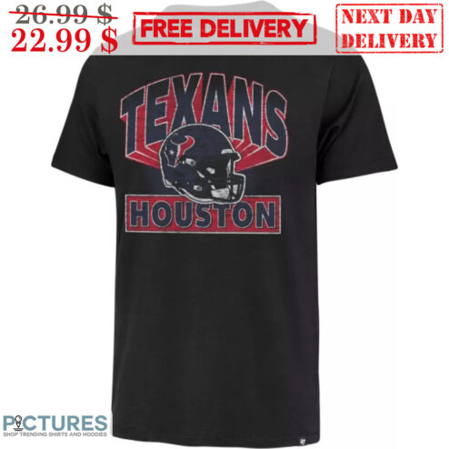 Houston Texans Helmet Logo Vintage NFL Shirt