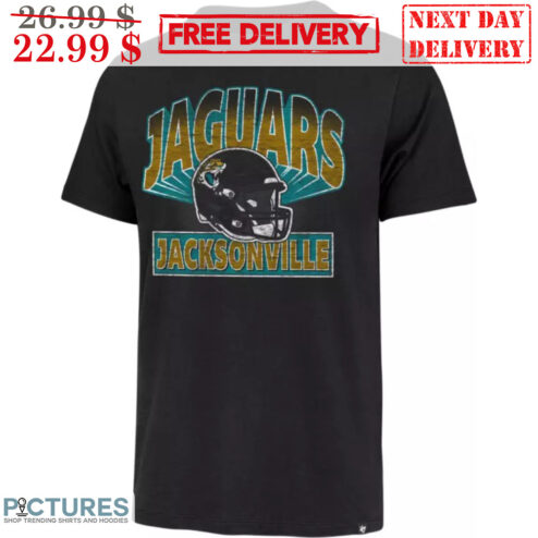 Jacksonville Jaguars Helmet Vintage NFL Shirt