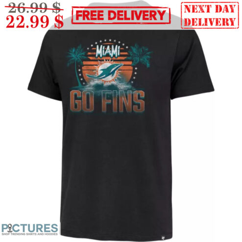 Miami Dolphins Go Fins Vintage NFL Shirt