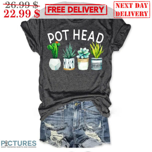 Cactus Pot Head Shirt