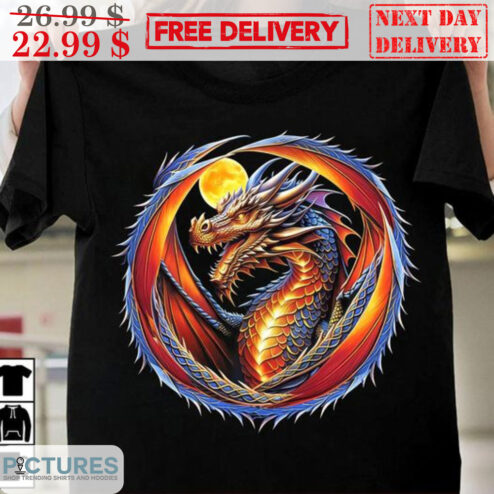 Dragon Moon Graphic Shirt