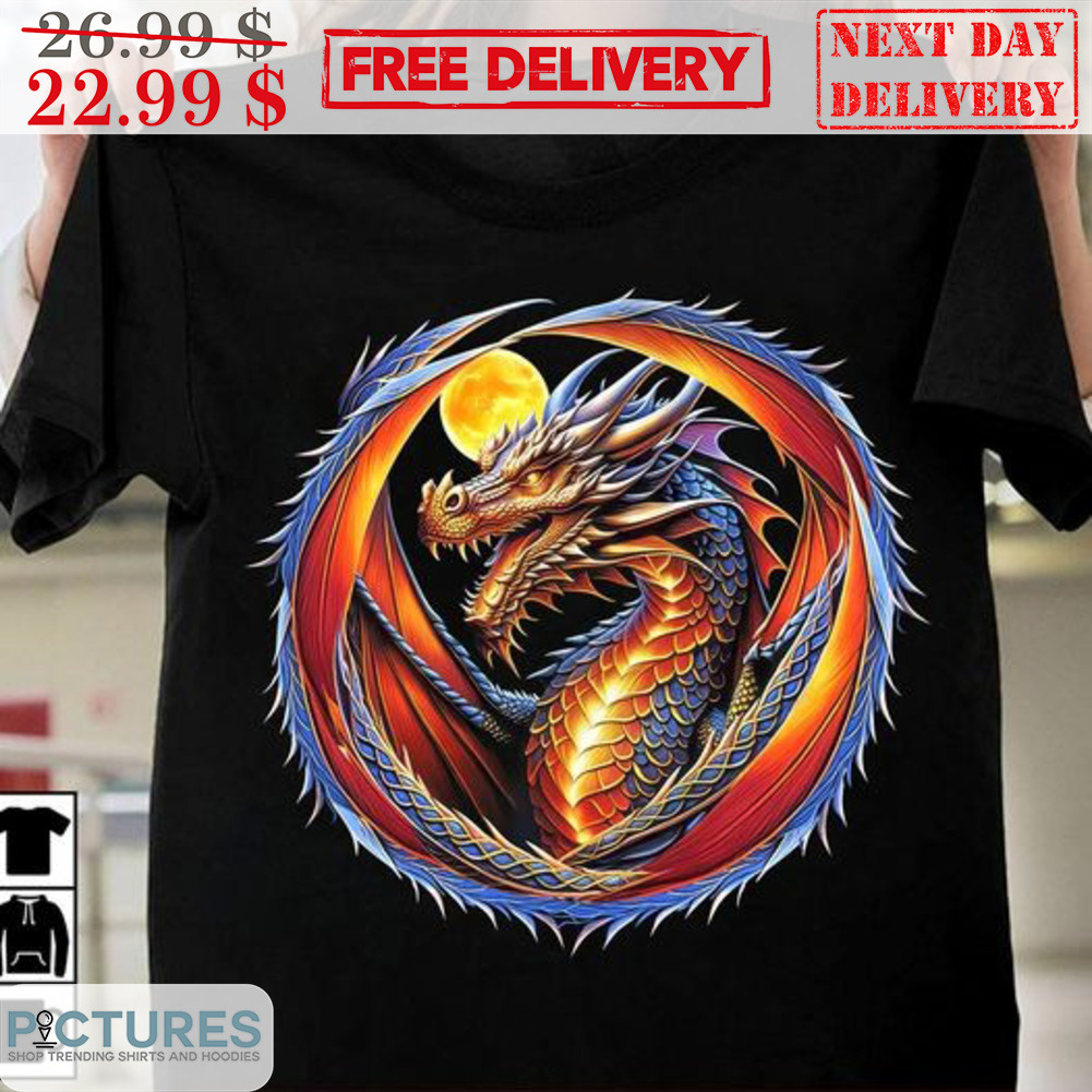 Dragon Moon Graphic Shirt