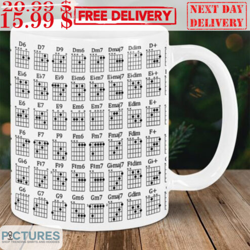 Guitar Music Note Mug