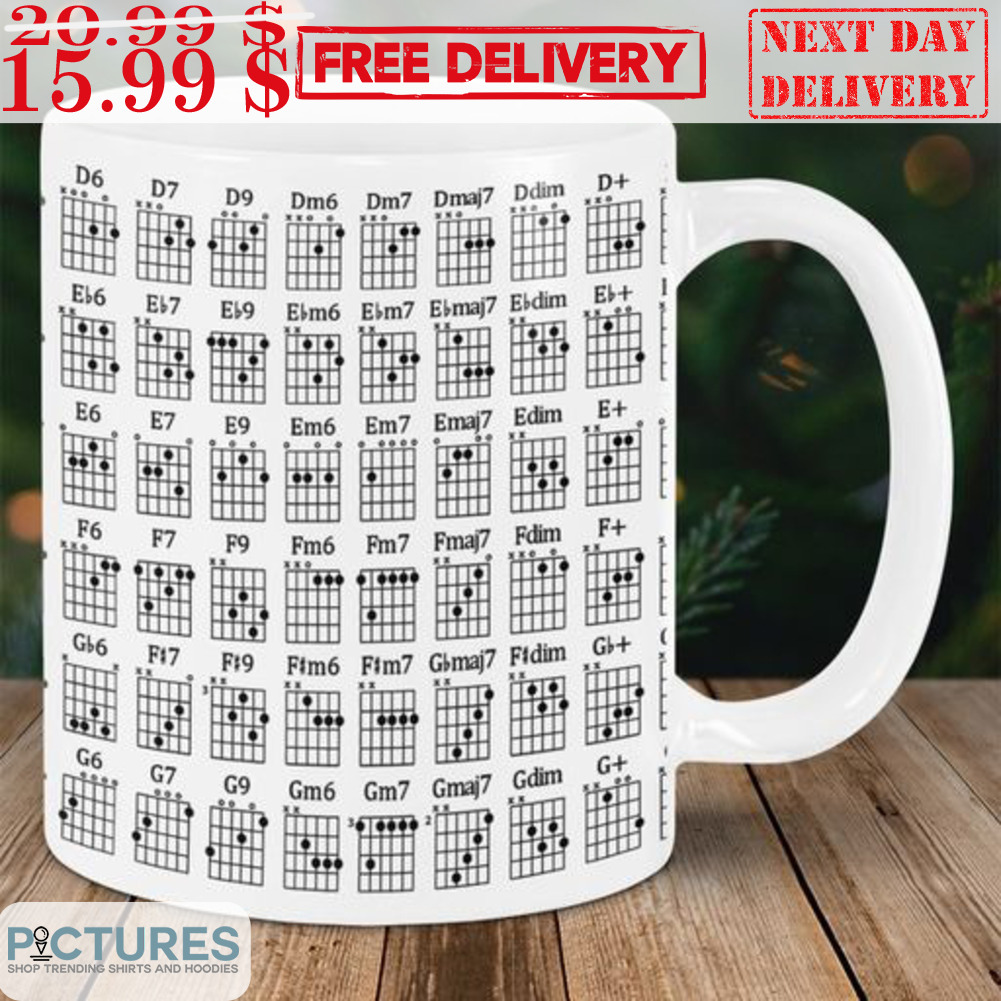 Guitar Music Note Mug