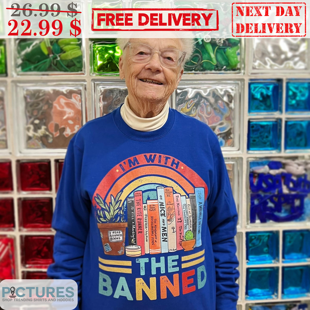 Books I'm With The Banned Vintage Shirt
