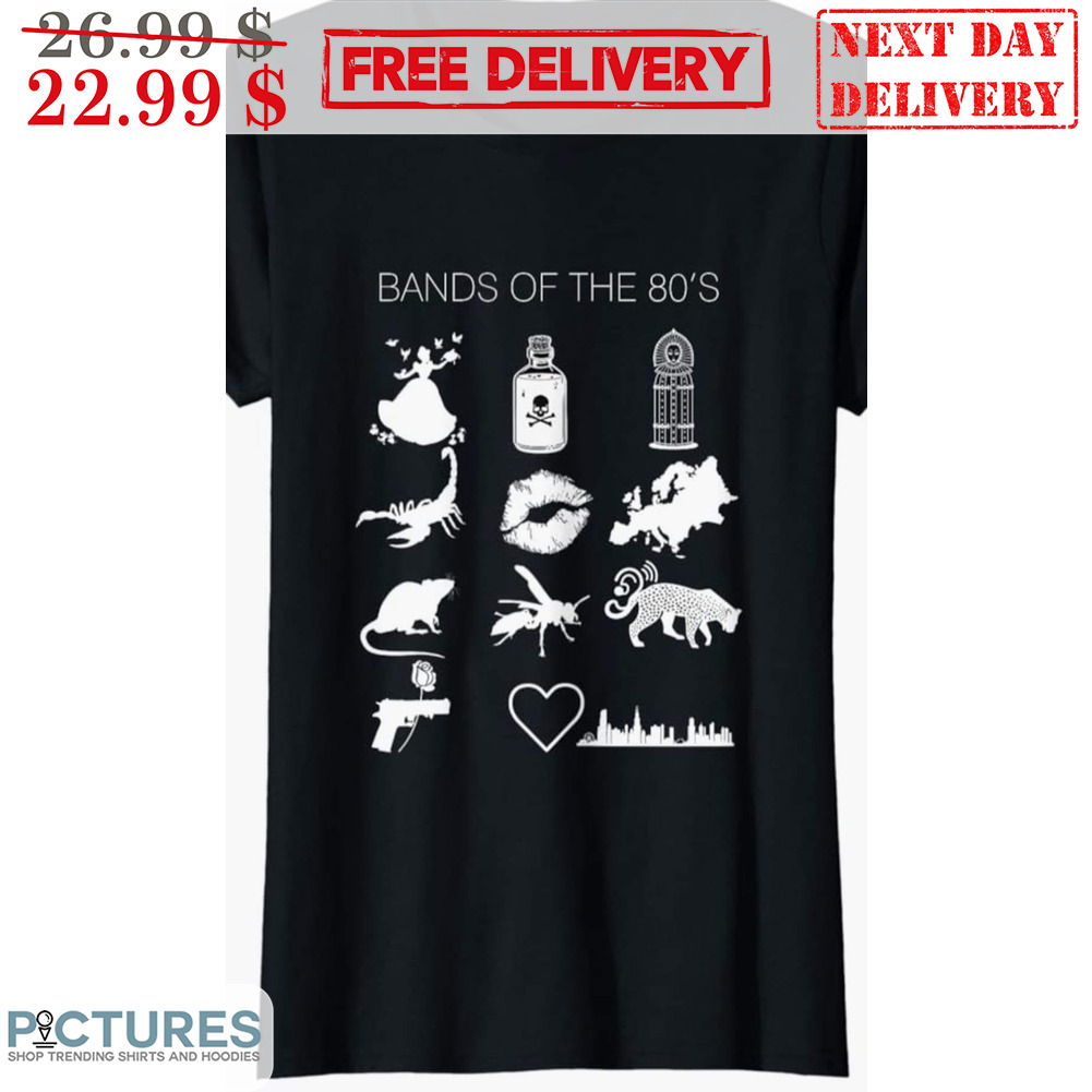Bands Of The 80's Princess Toxic Town Shirt