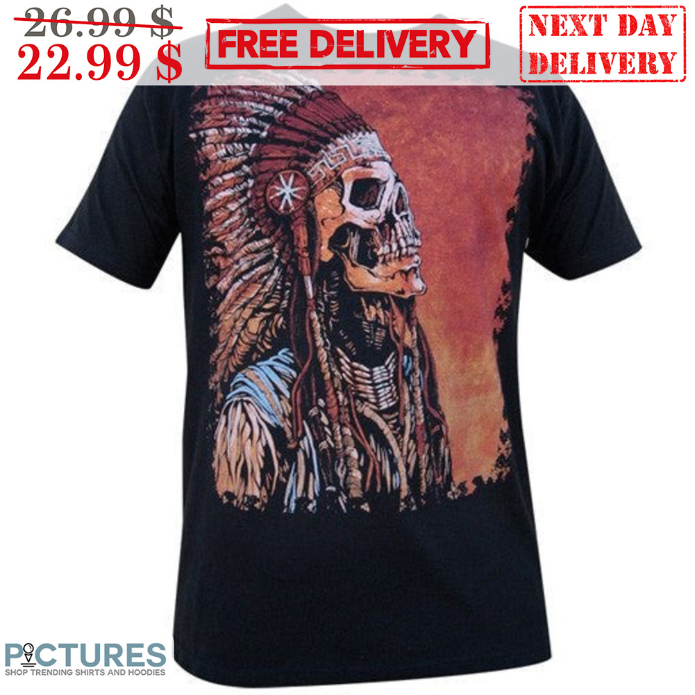 Skull Native American Indian Shirt
