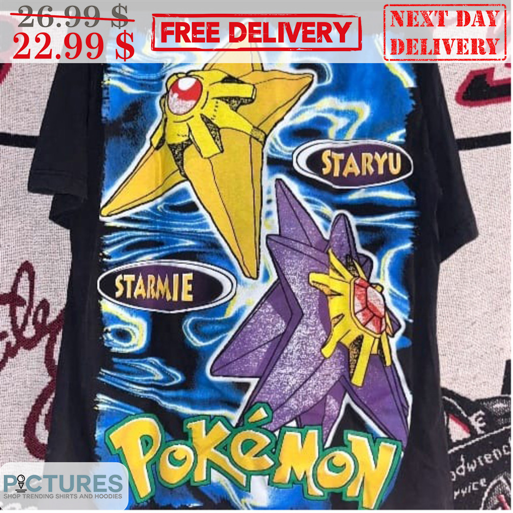 Starmie Staryu Pokemon Shirt