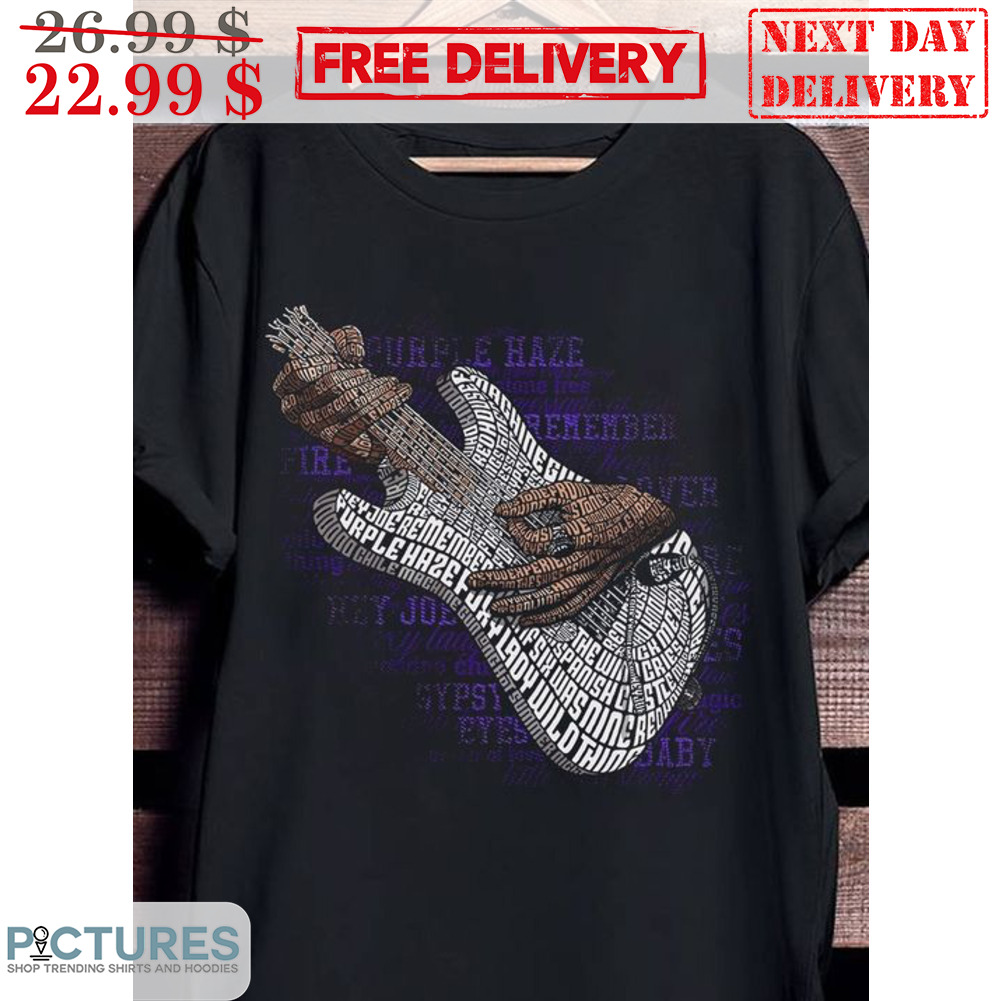 Stratocaster Electric Guitar Art Shirt