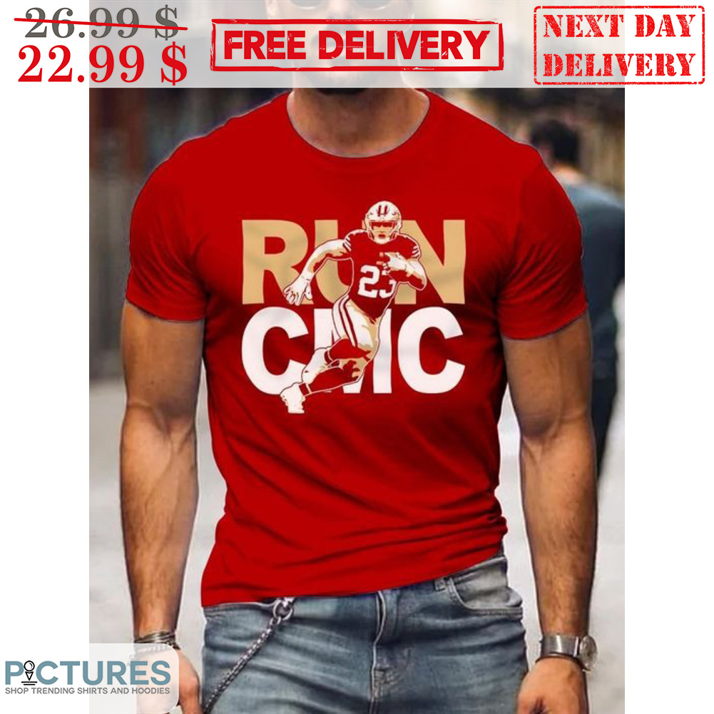 Christian McCaffrey 23 Run CMC San Francisco 49ers Shirt