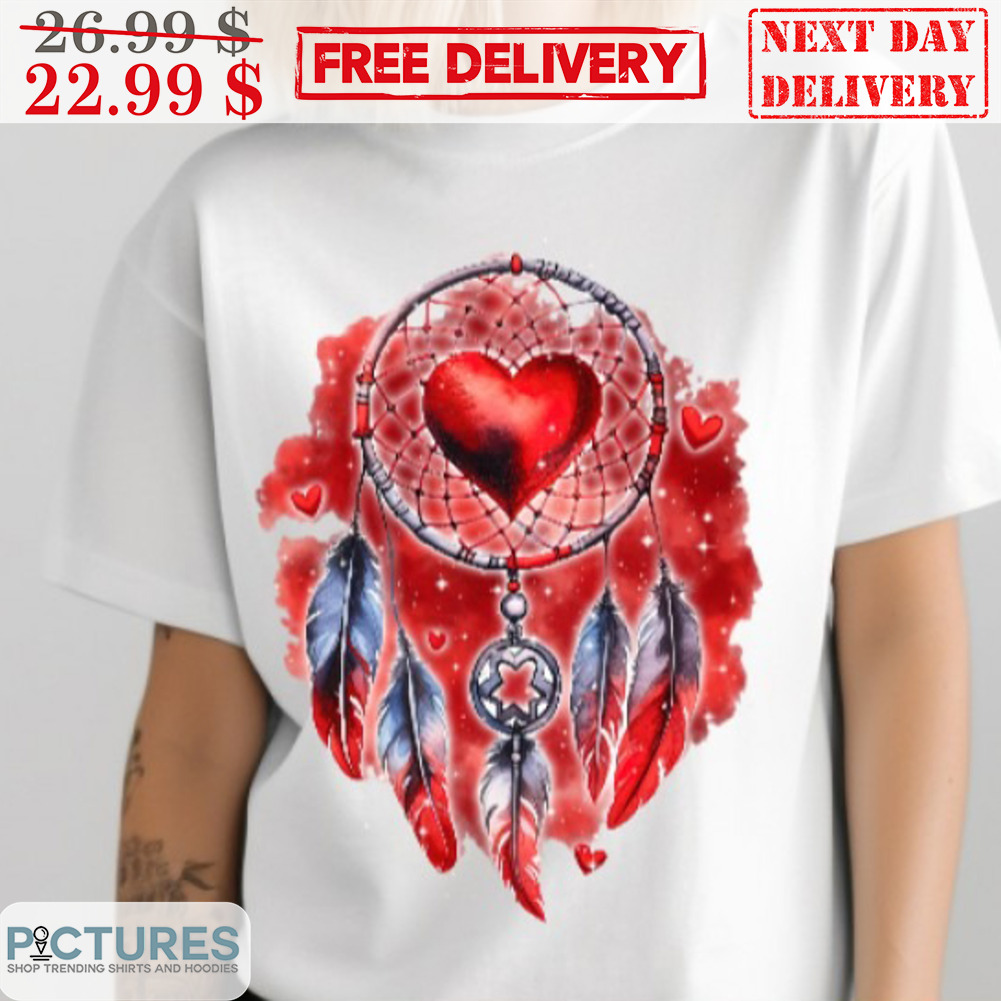 Native Indian Red Dreamcatcher Shirt