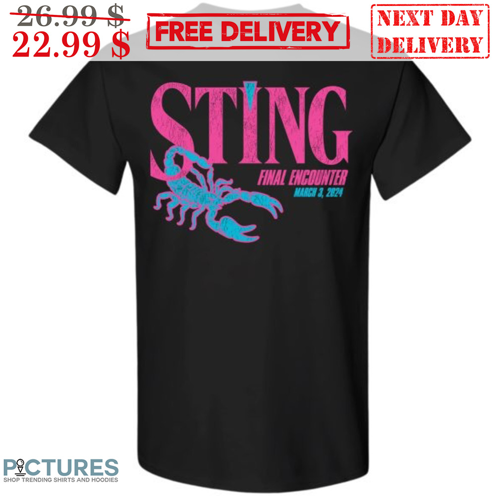 Scorpion Sting Final Enconter March 3 2024 Shirt
