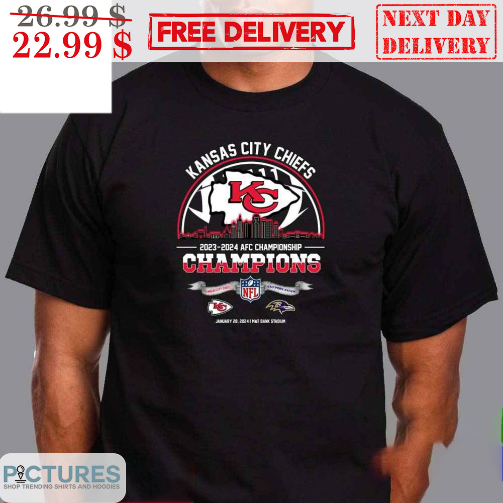 Kansas City Chiefs 2024 2024 AFC Championship NFL Super Bowl Shirt
