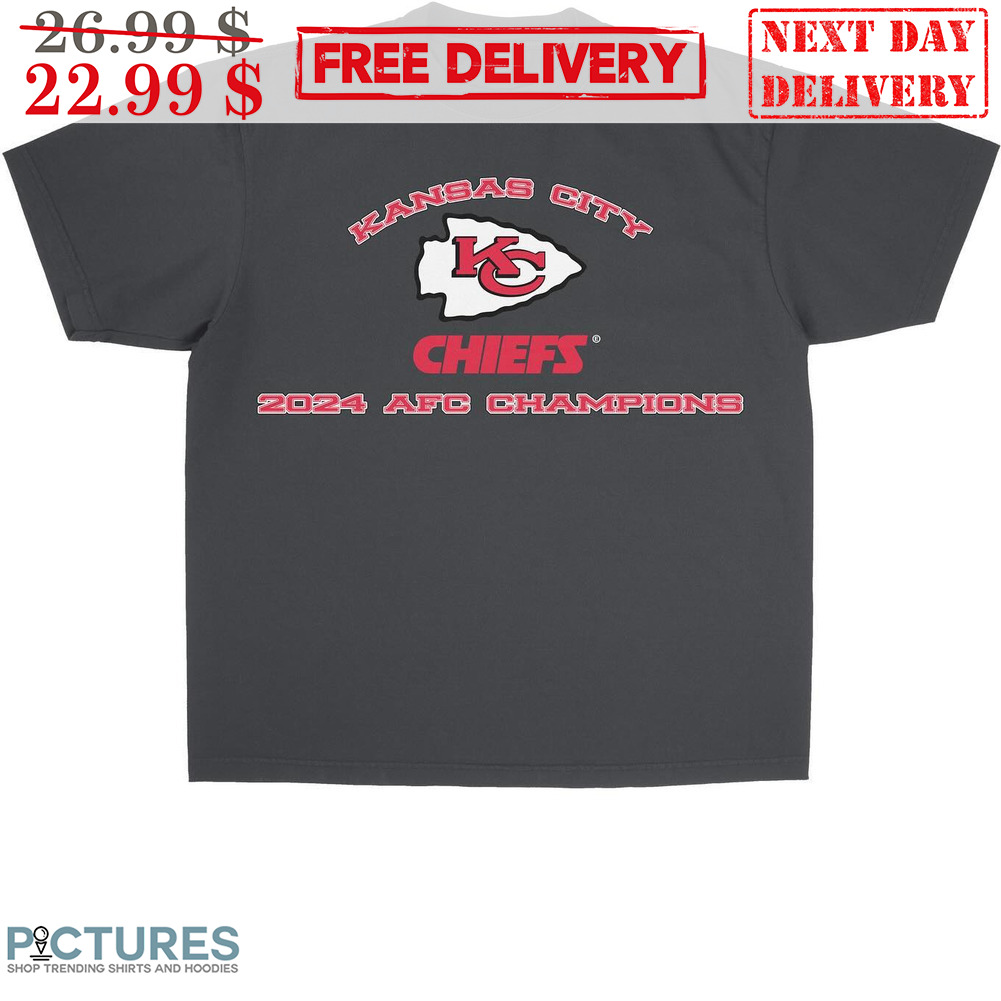 Kansas City Chiefs 2024 AFC Champions Super Bowl Shirt